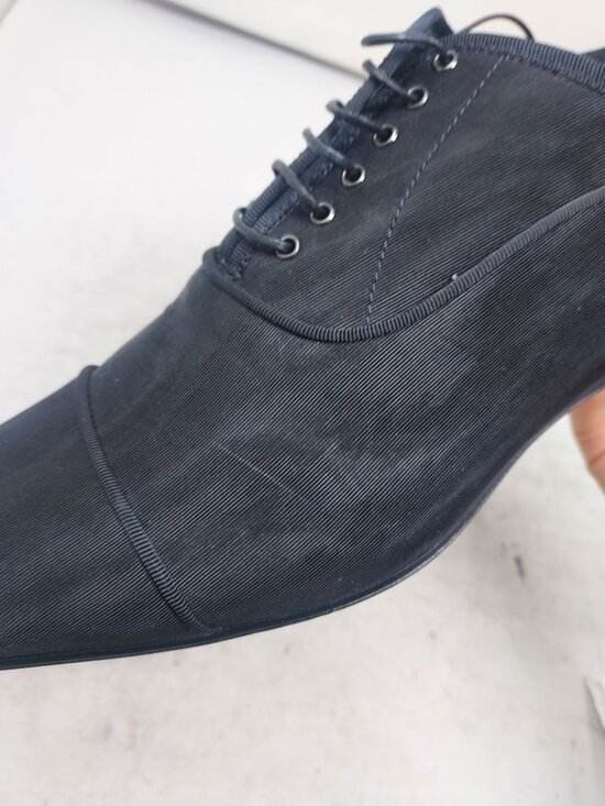 Christian Louboutin MENS Black Greggyrocks Spiked Heel Lace Up Oxford Shoe main image 4